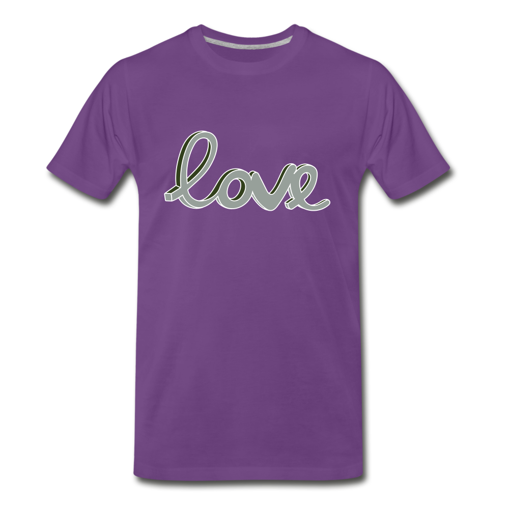 Love Tee. - purple