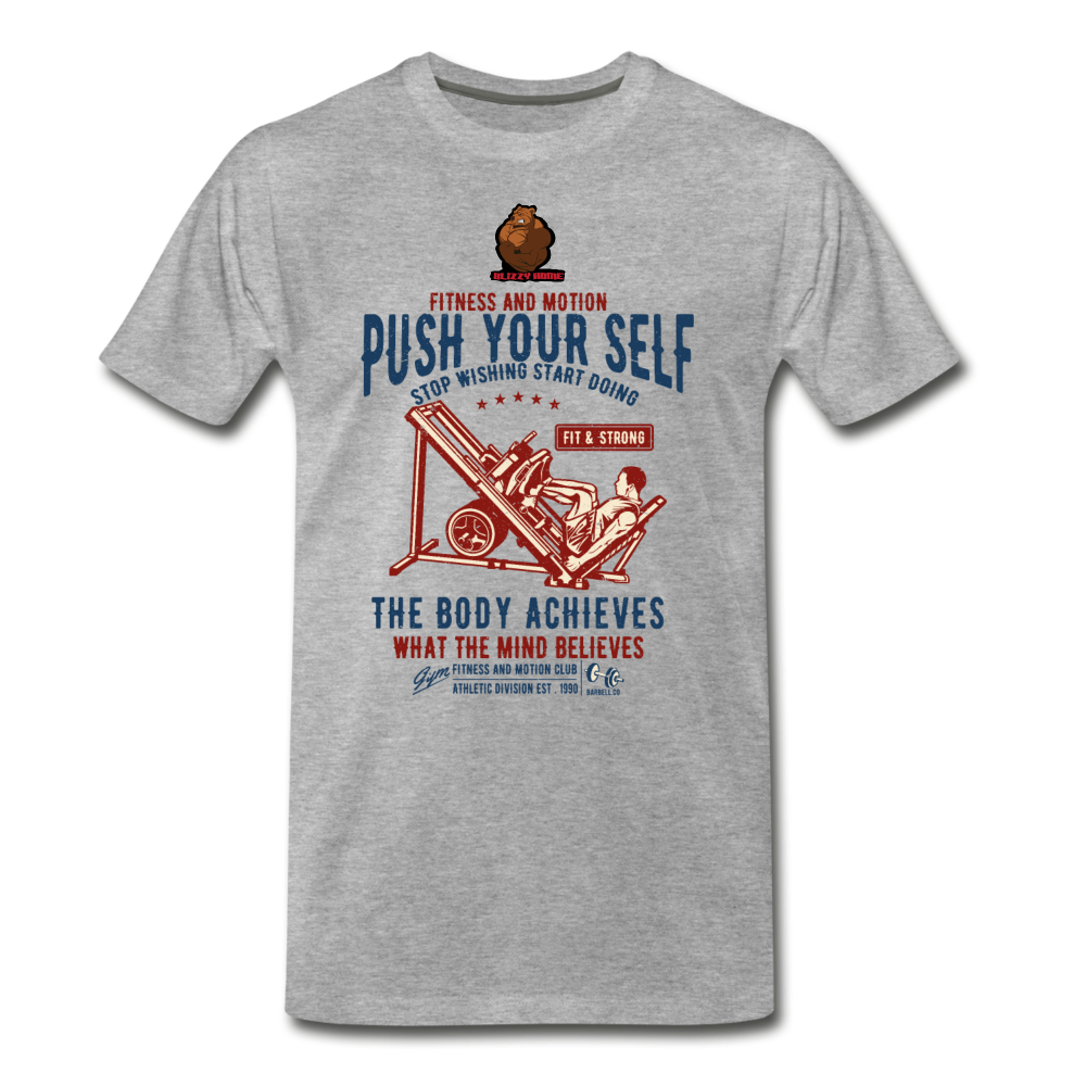 Push Your Self. - heather gray