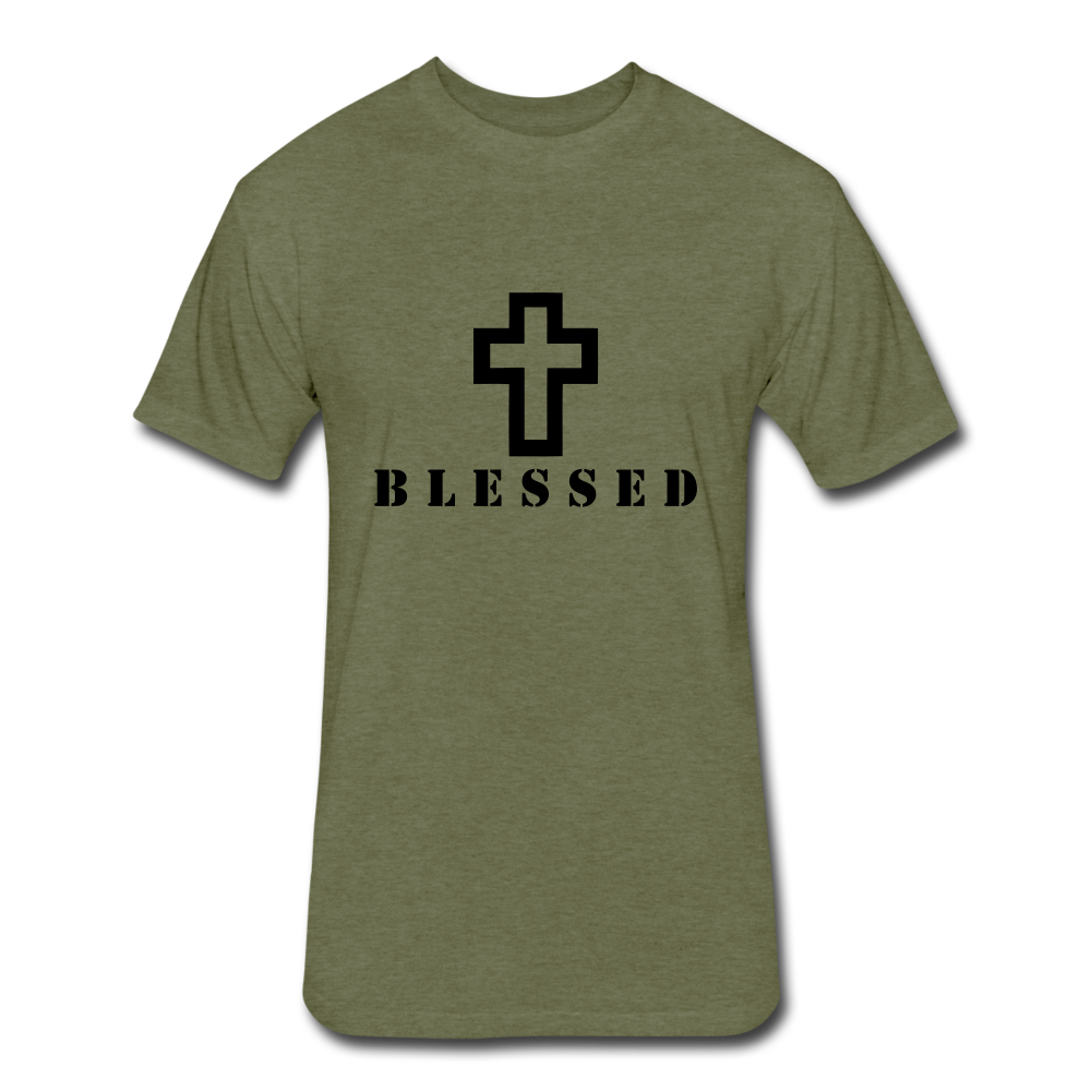 Blessed.. - heather military green
