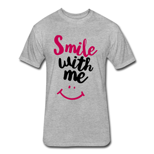 Smile W/ Me - heather gray