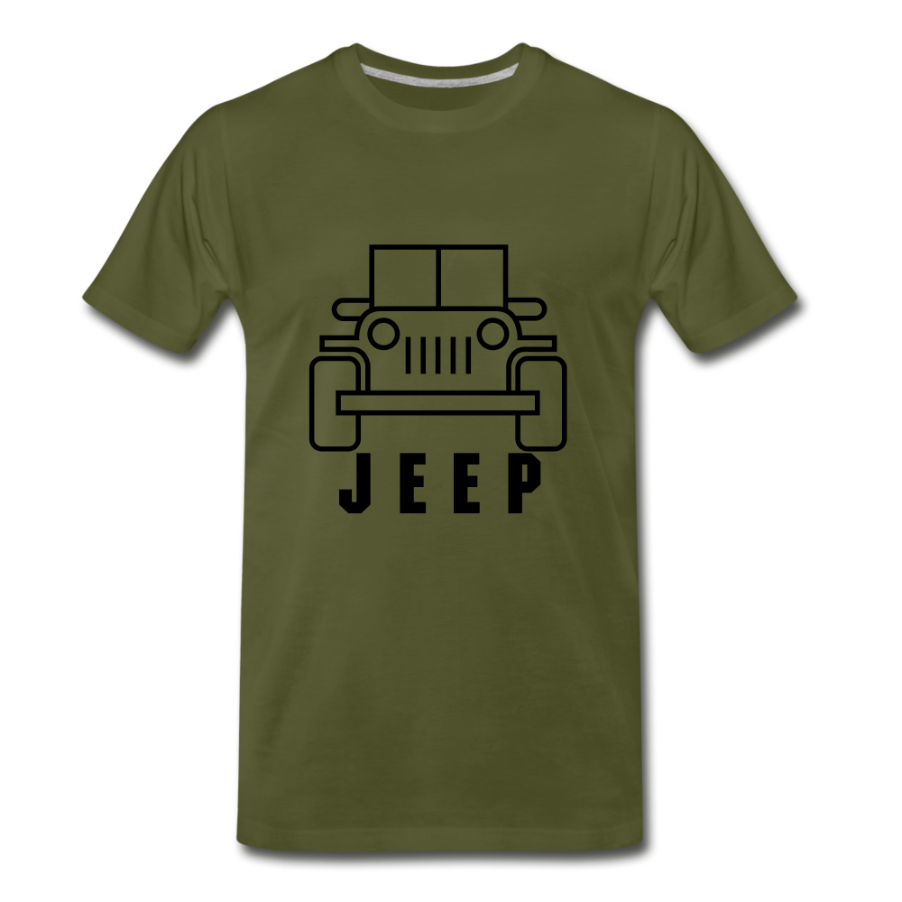 Jeep - olive green