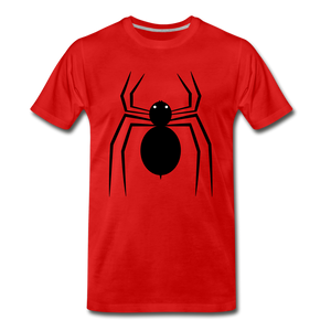 Spider Tee. - red