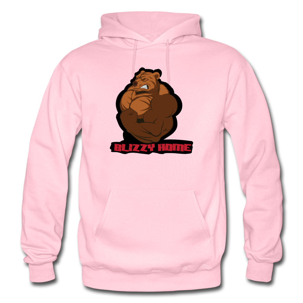 Blizzy Home Signature Heavy Blend Hoodie (plus sizes available) - light pink