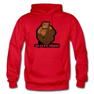 Blizzy Home Signature Heavy Blend Hoodie (plus sizes available) - red