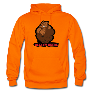 Blizzy Home Signature Heavy Blend Hoodie (plus sizes available) - orange