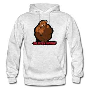 Blizzy Home Signature Heavy Blend Hoodie (plus sizes available) - light heather gray