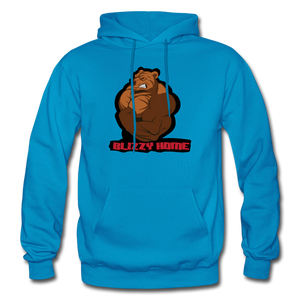 Blizzy Home Signature Heavy Blend Hoodie (plus sizes available) - turquoise