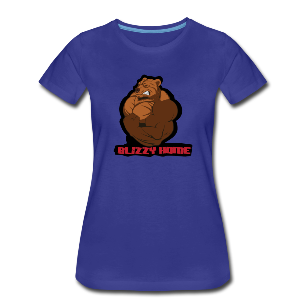 Blizzy Home Signature Women’s Tee. - royal blue