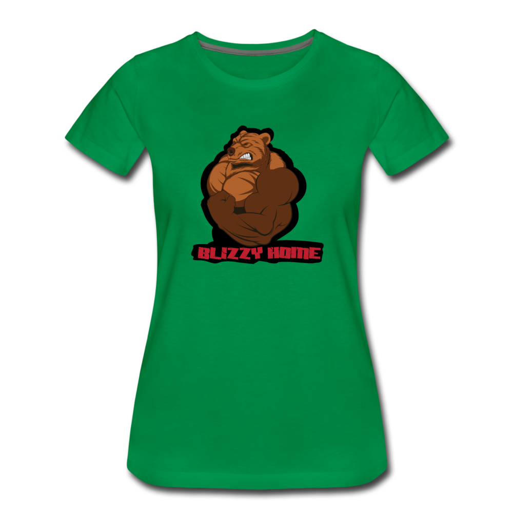 Blizzy Home Signature Women’s Tee. - kelly green