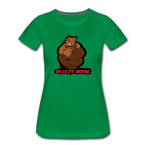 Blizzy Home Signature Women’s Tee. - kelly green