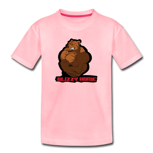 Blizzy Home Signature Kids Tee. - pink