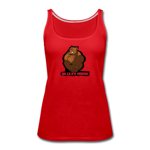Blizzy Home Signature Women’s Tank. - red