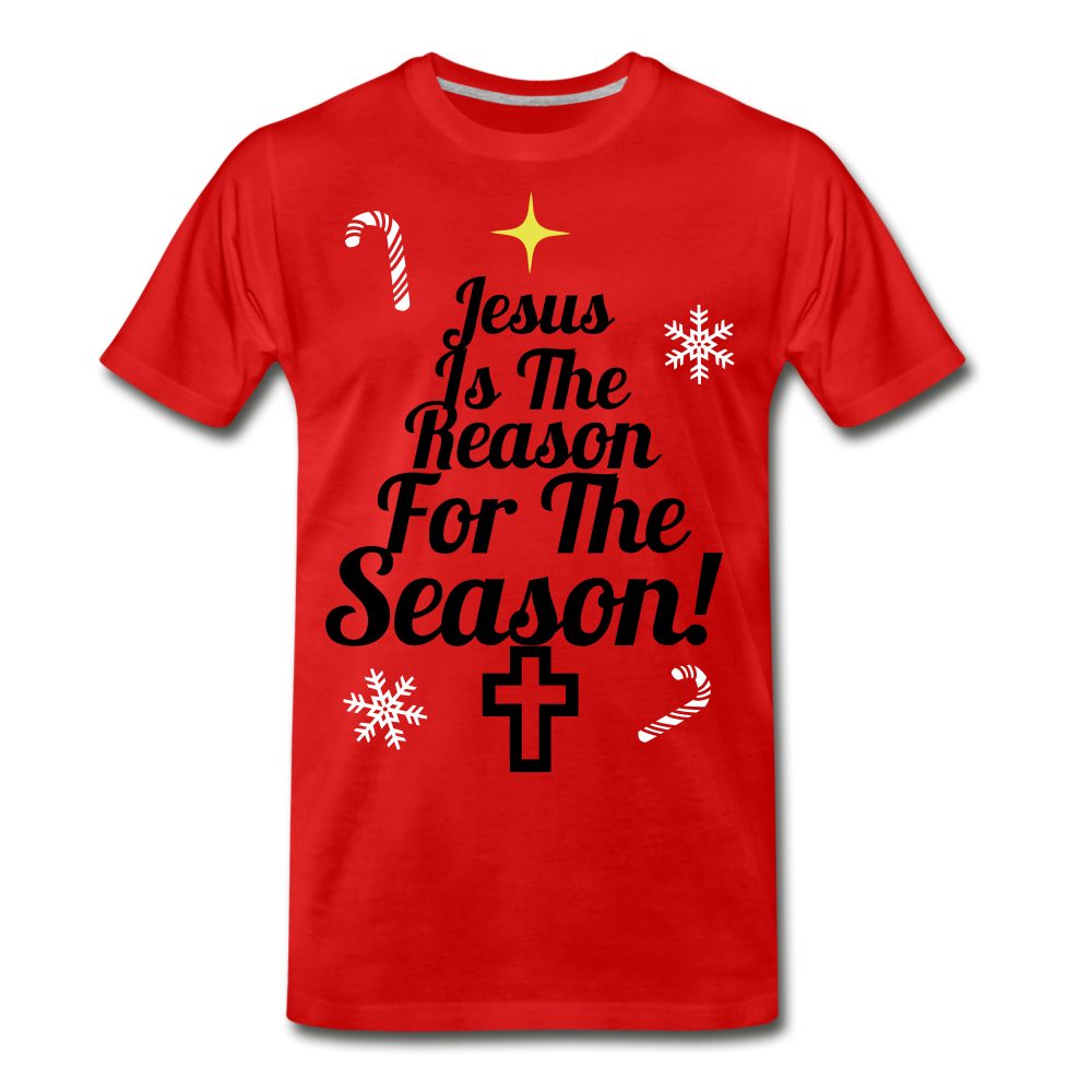 Jesus Is The Reason Tee - red