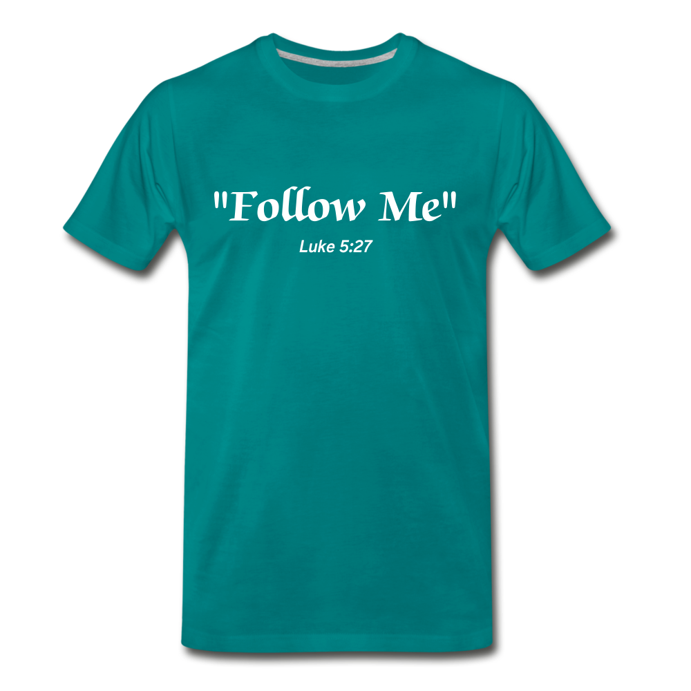 Follow Me Tee. - teal