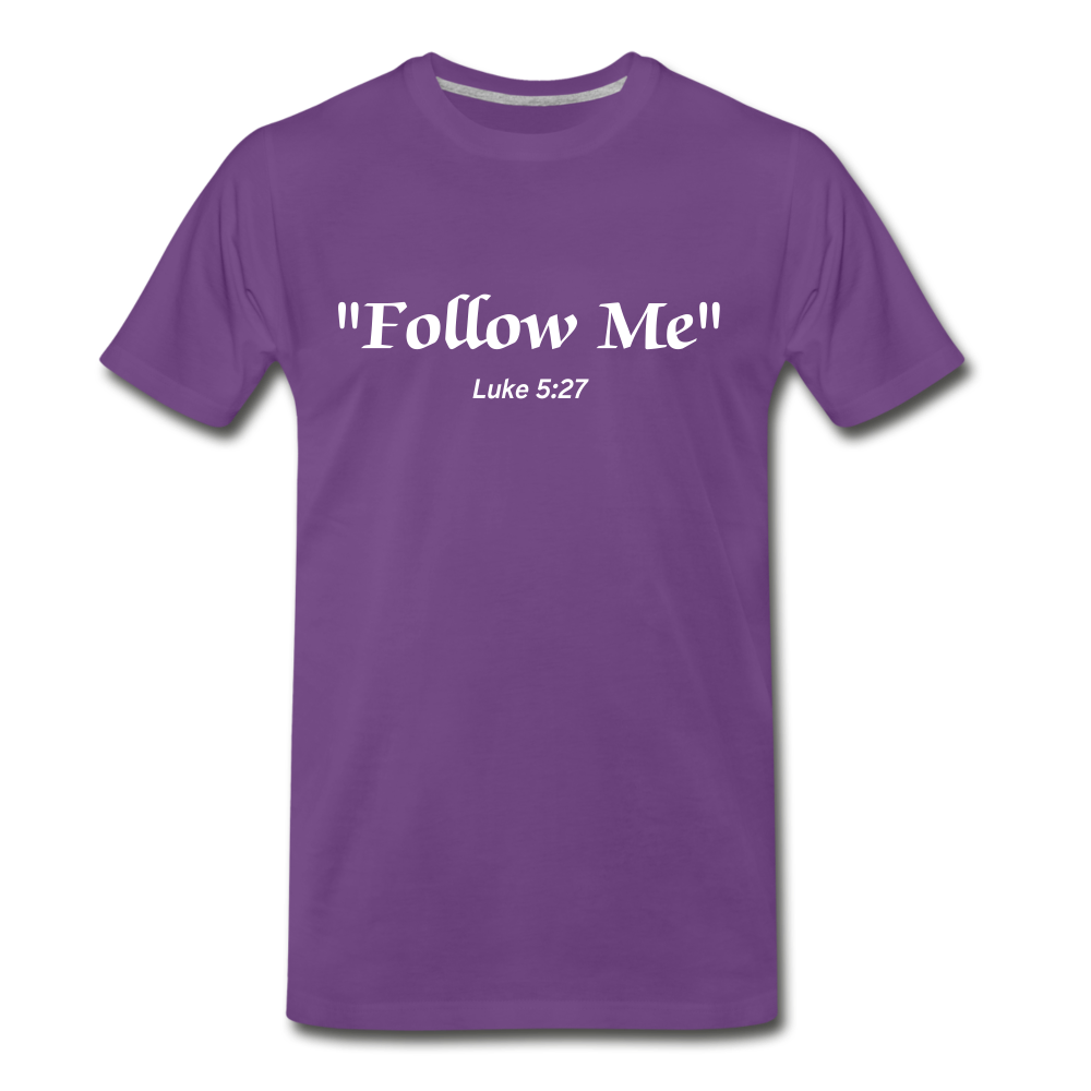 Follow Me Tee. - purple