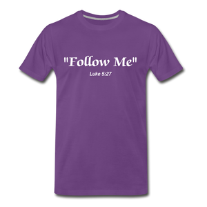 Follow Me Tee. - purple