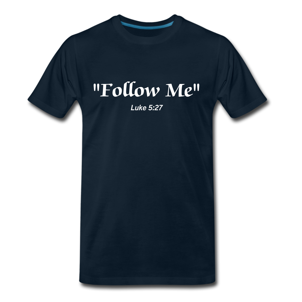 Follow Me Tee. - deep navy
