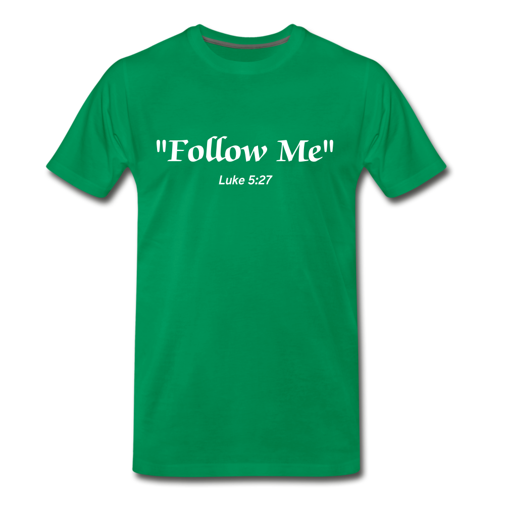 Follow Me Tee. - kelly green