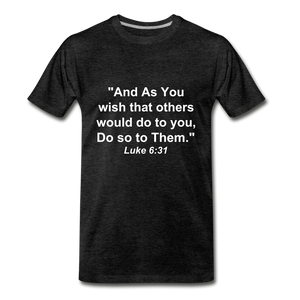 Do So To Them Tee. - charcoal gray