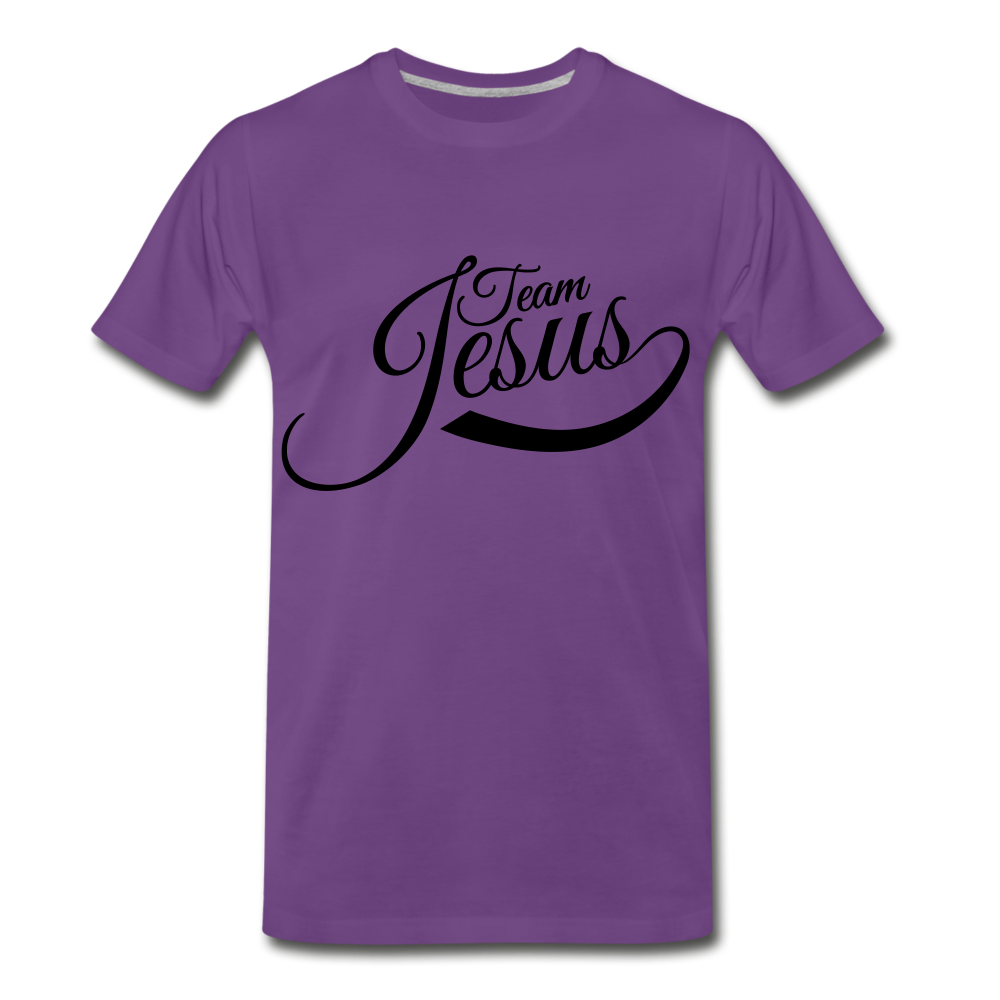Team Jesus Tee - purple