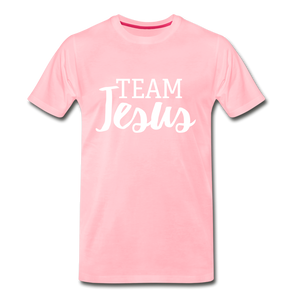 Team Jesus Tee. - pink
