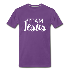 Team Jesus Tee. - purple