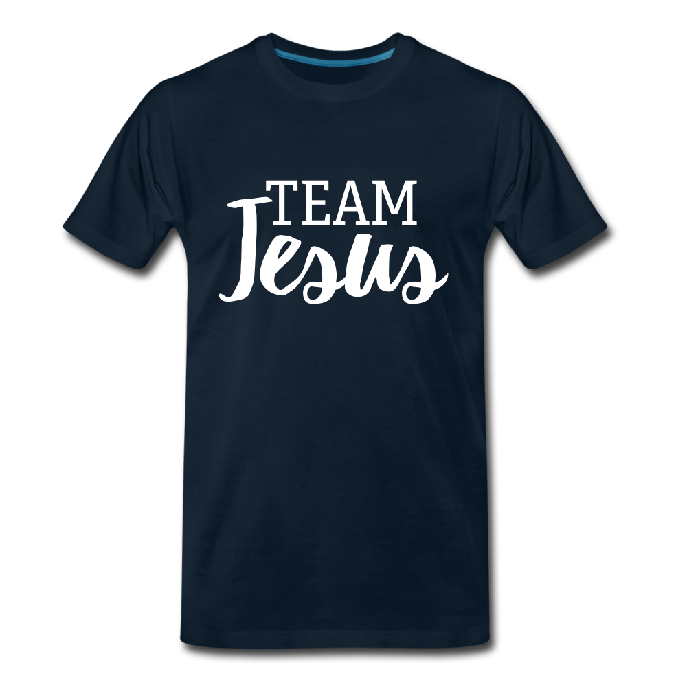 Team Jesus Tee. - deep navy