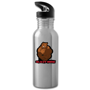 Blizzy Home Signature Water Bottle - silver