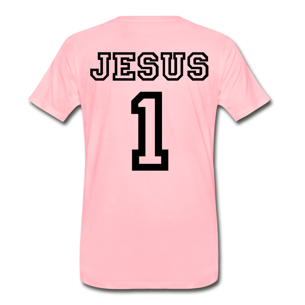 Blizzy Home Signature Jesus Tee - pink