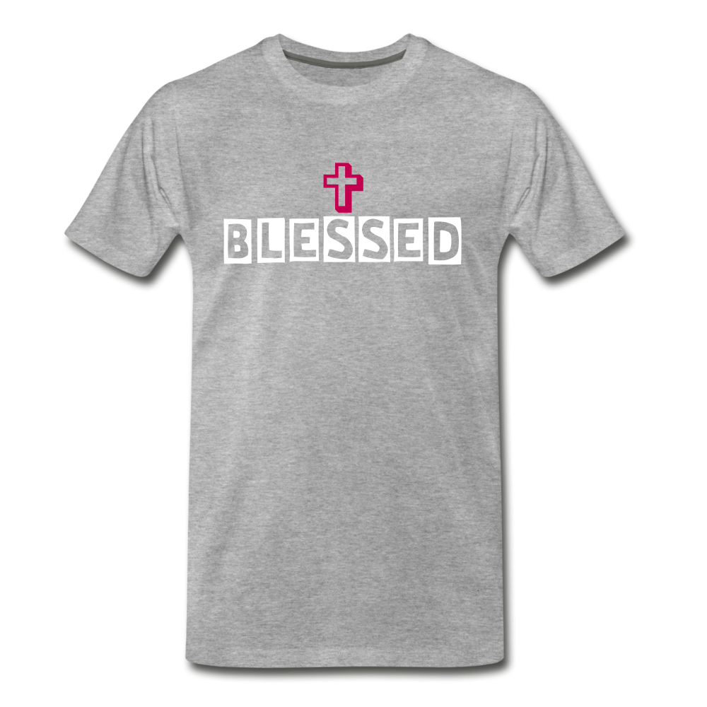 Blessed Tee. - heather gray