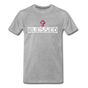 Blessed Tee. - heather gray