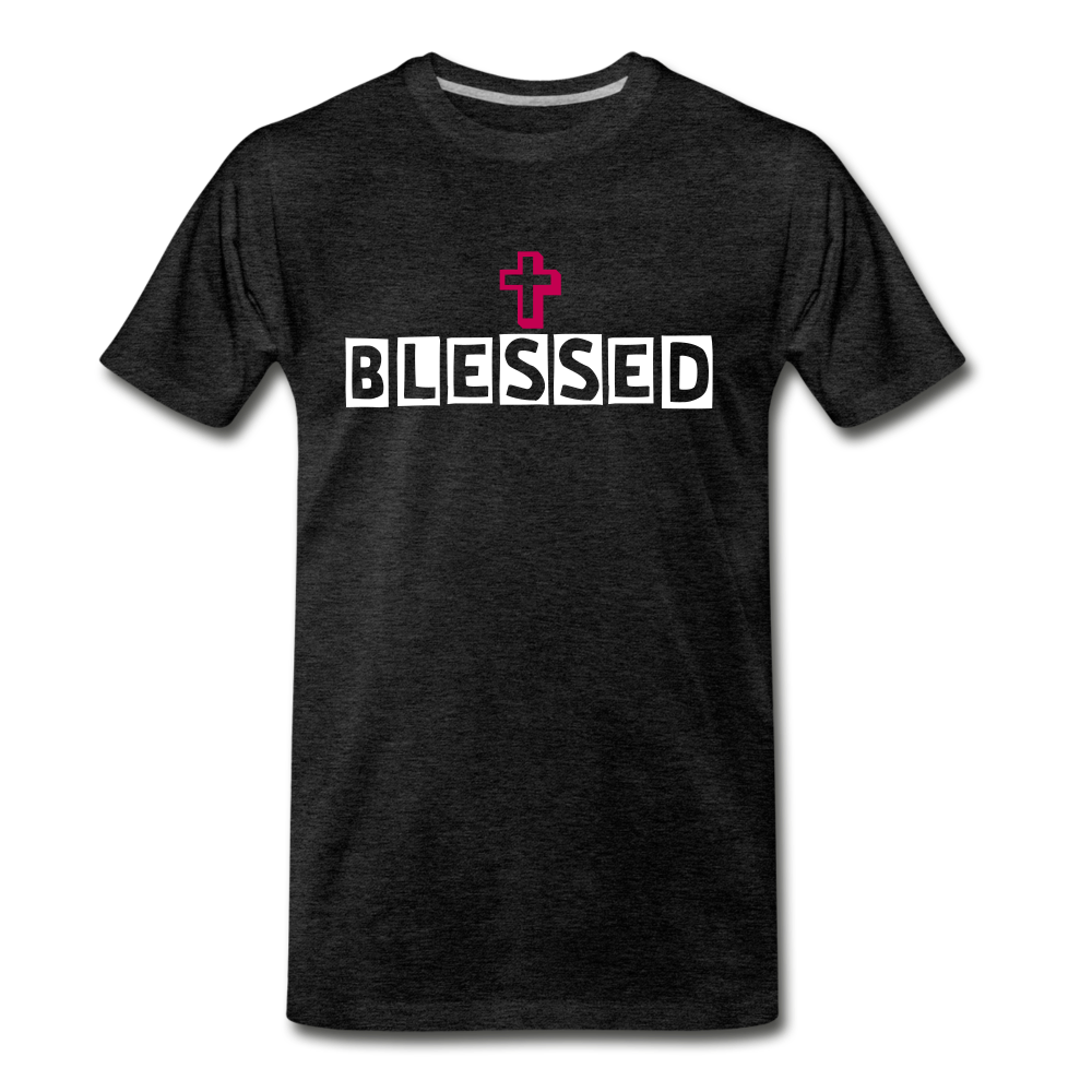 Blessed Tee. - charcoal gray