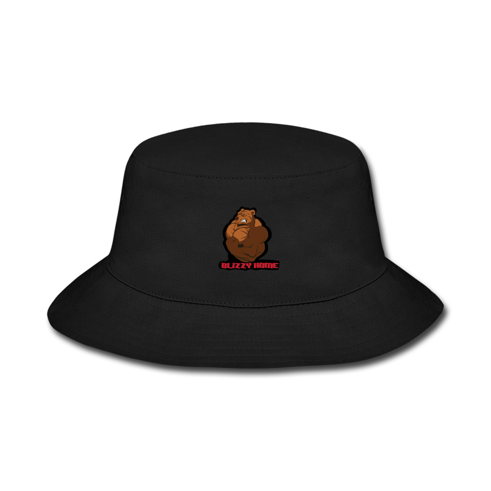 Blizzy Home Signature Bucket Hat - black