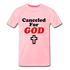 Canceled For God Tee - pink