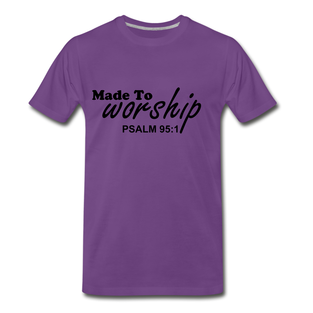 Made to Worship. - purple
