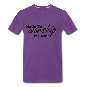 Made to Worship. - purple