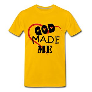 God Made Me - sun yellow
