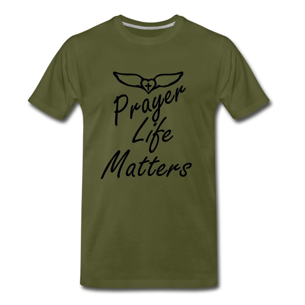 Prayer Life Matters - olive green