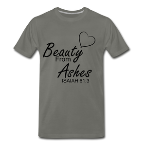 Beauty From Ashes - asphalt gray