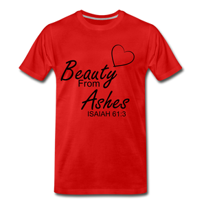 Beauty From Ashes - red