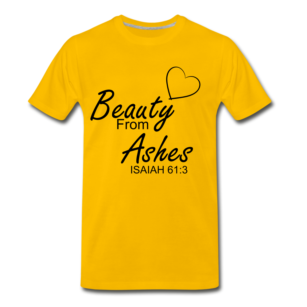 Beauty From Ashes - sun yellow
