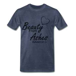 Beauty From Ashes - heather blue