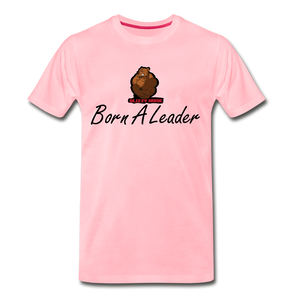 Born leader signature tee - pink