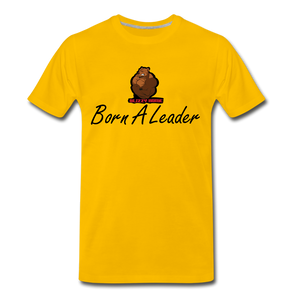 Born leader signature tee - sun yellow