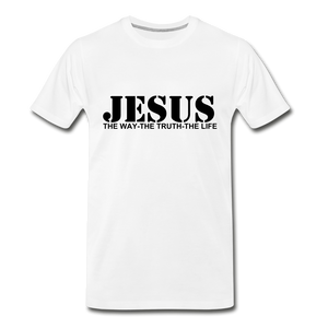 Jesus the truth tee. - white