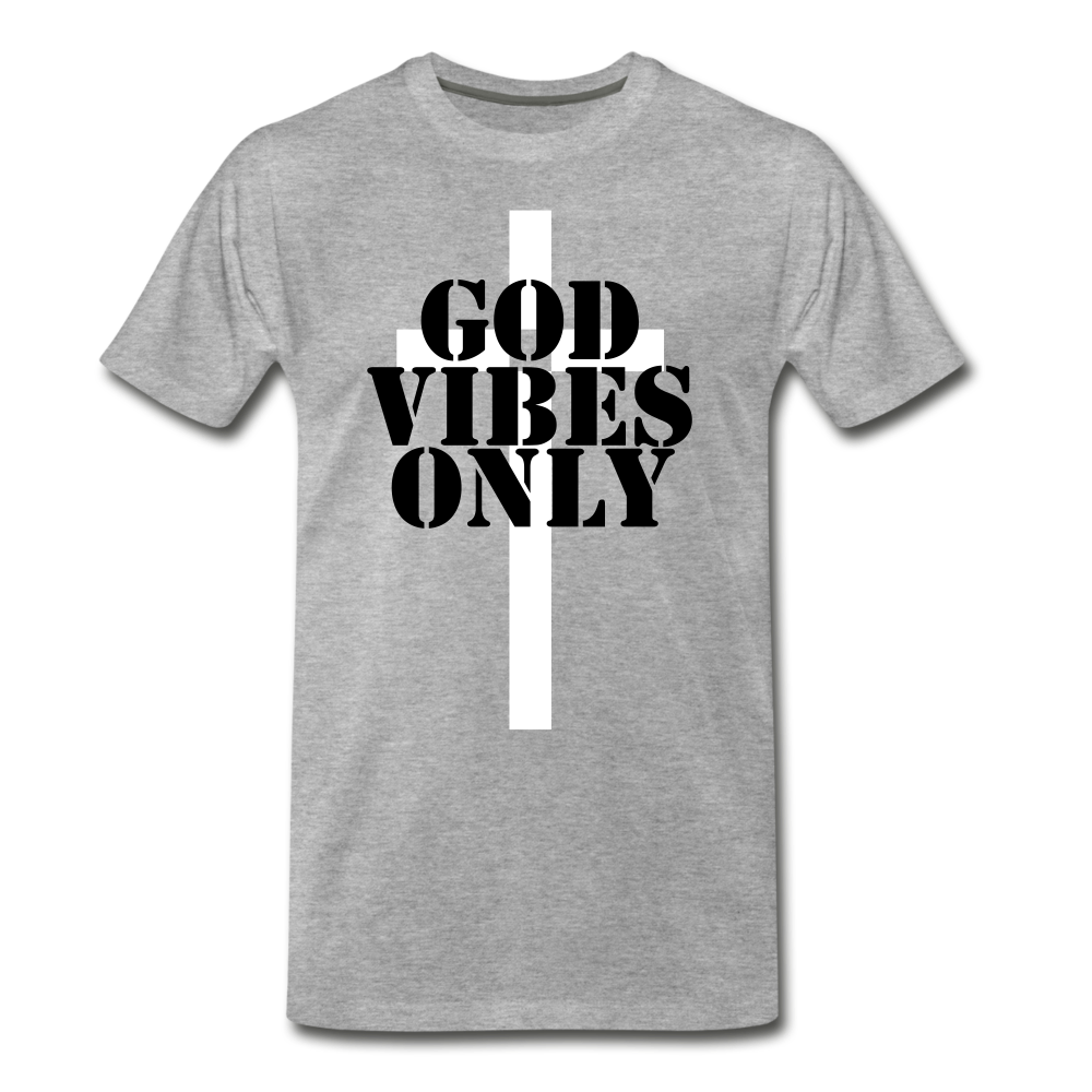 God Vibes Only - heather gray