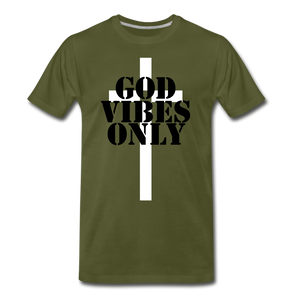 God Vibes Only - olive green