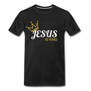 Jesus is King - black