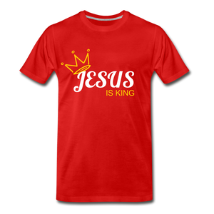 Jesus is King - red
