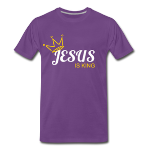 Jesus is King - purple
